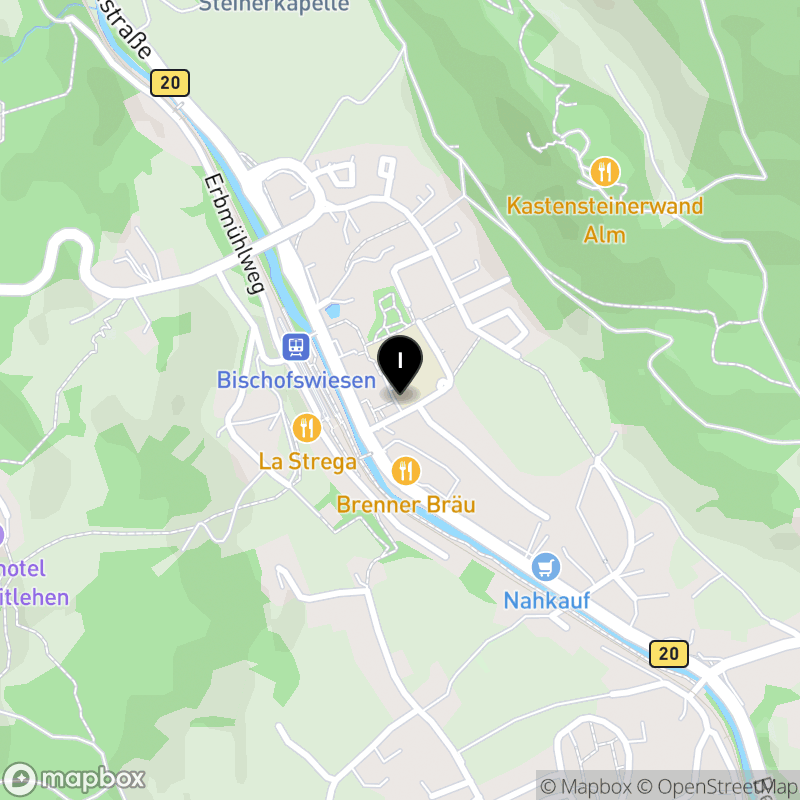 Kartenausschnitt:CJD Christophorusschule Berchtesgaden Staatlich anerkannte Berufsfachschule für Kinderpflege in Bischofswiesen