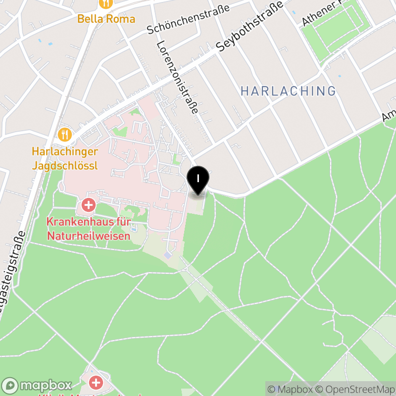 Kartenausschnitt:Fachakademie für Sozialpädagogik München der Stiftung Kath. Bildungsstätten für Sozialberufe