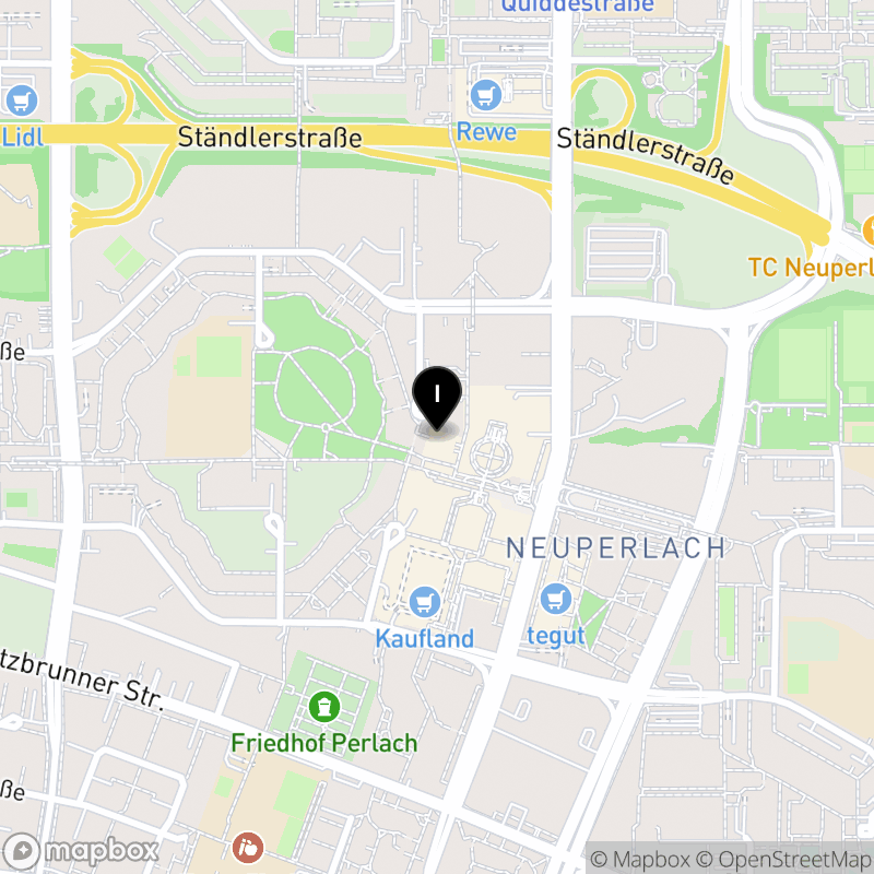 Kartenausschnitt:Private Berufsfachschule für Physiotherapie der Ludwig Fresenius Schulen gem. GmbH München