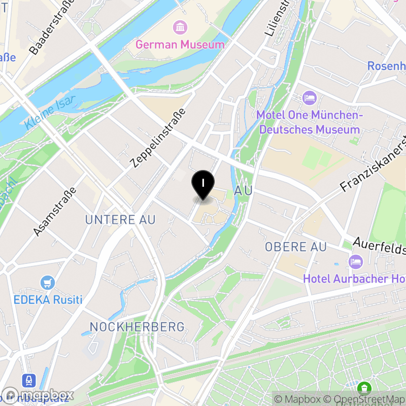 Kartenausschnitt:Fachakademie für Sozialpädagogik München der Armen Schulschwestern von Unserer Lieben Frau