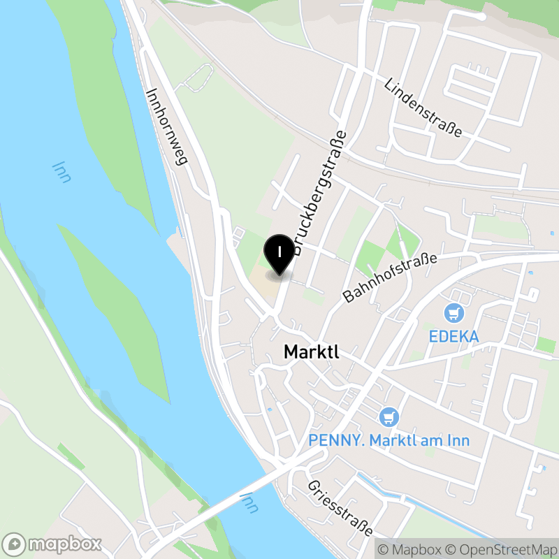 Kartenausschnitt:Berufsfachschule für Pflege der Hans-Weinberger-Akademie der Arbeiterwohlfahrt Marktl