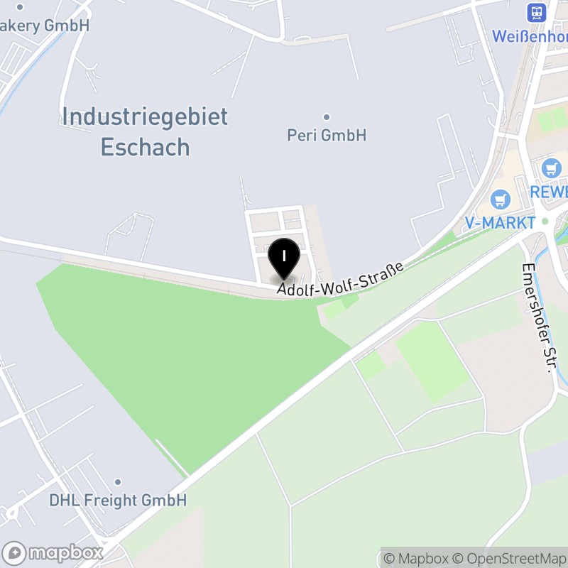 Kartenausschnitt:Kreisspitalschule Berufsfachschule für Pflege Weißenhorn der Kreisspitalstiftung Weißenhorn