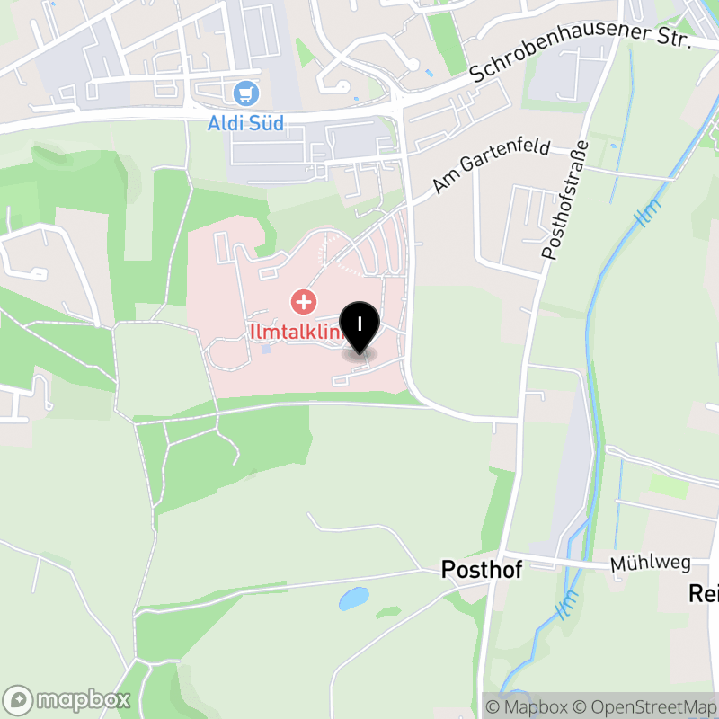 Kartenausschnitt:Berufsfachschule für Altenpflegehilfe Pfaffenhofen der Gemeinnützigen Gesellschaft für soziale Dienste - DAA - mbH