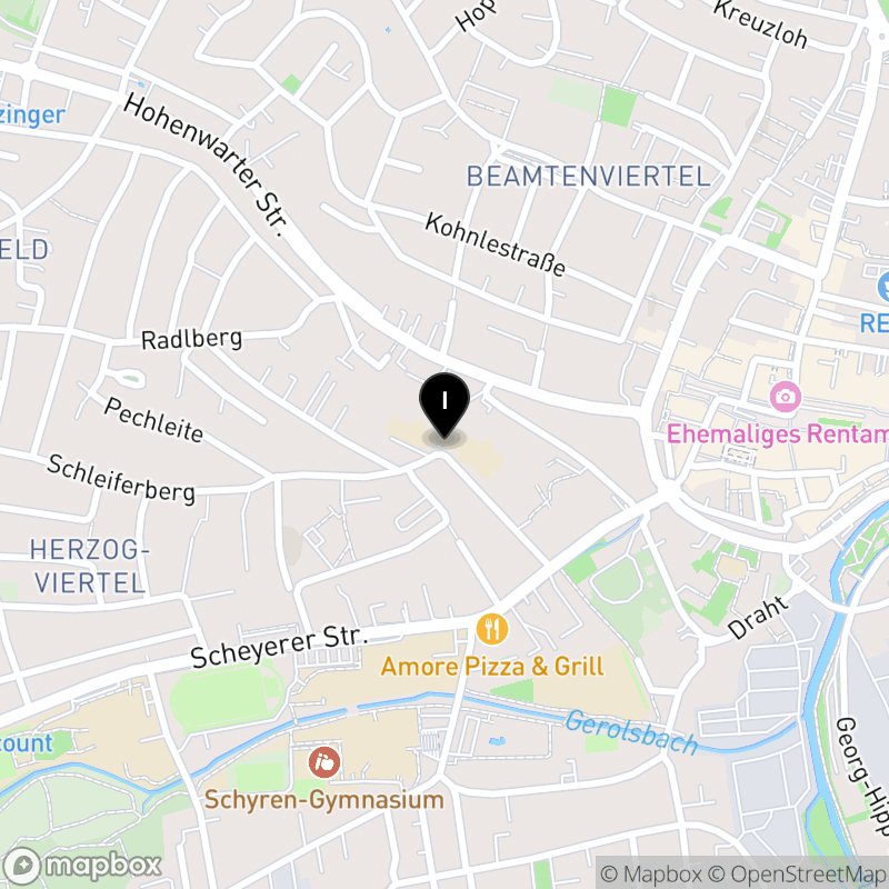 Kartenausschnitt:Staatliche Berufsfachschule für Kinderpflege Pfaffenhofen an der Ilm