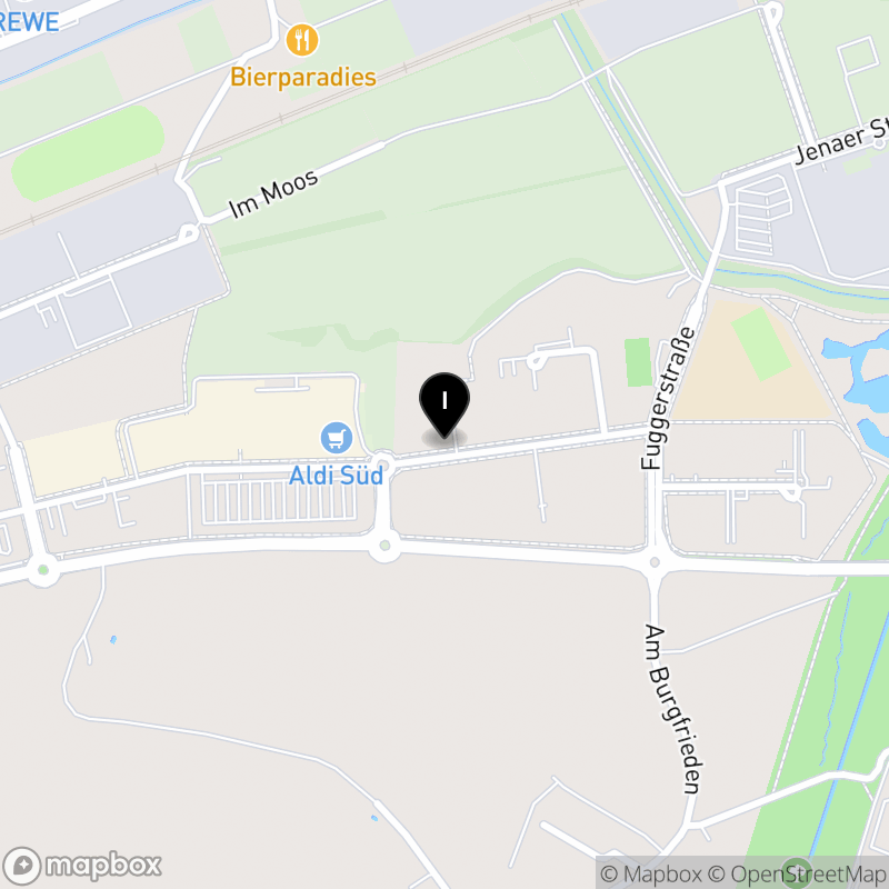 Kartenausschnitt:Private Berufsfachschule für Physiotherapie der Ludwig Fresenius Schulen gGmbH in Landshut