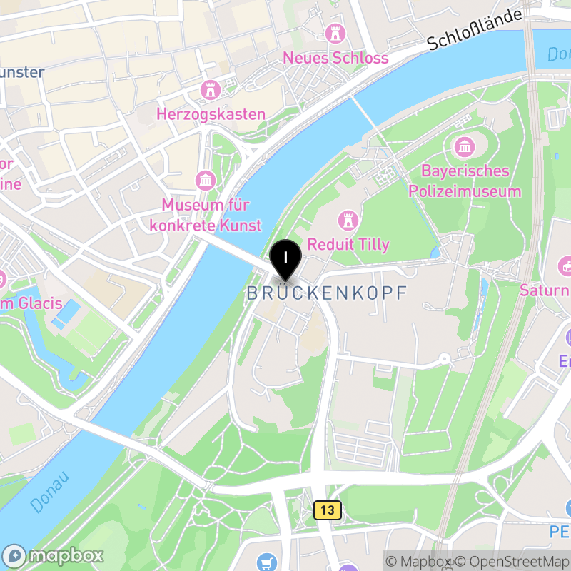 Kartenausschnitt:Leo-von-Klenze-Schule Staatl. Berufsschule II Ingolstadt  