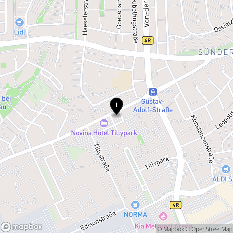 Kartenausschnitt:Fachschule für Heilerziehungspflege Nürnberg der Diakoneo KdöR