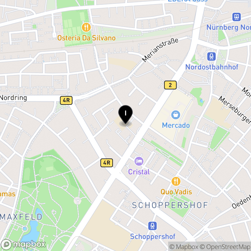 Kartenausschnitt:Berufsfachschule für Sozialpflege