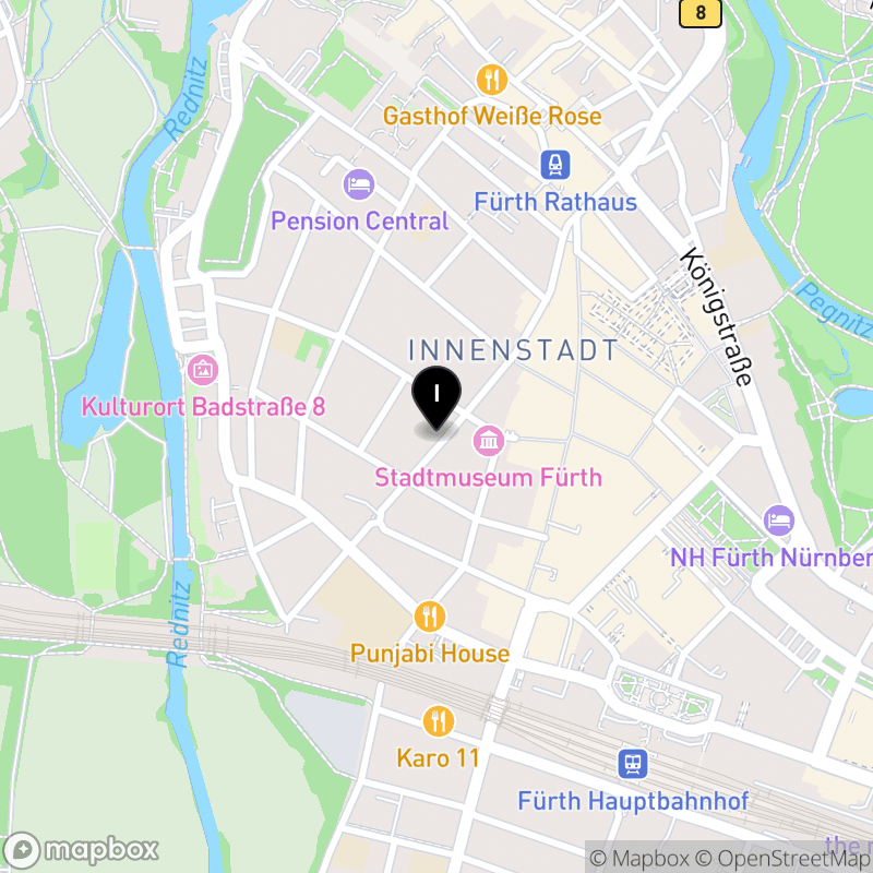 Kartenausschnitt:Berufsfachschule für Pflege der Hans-Weinberger-Akademie der Arbeiterwohlfahrt e.V