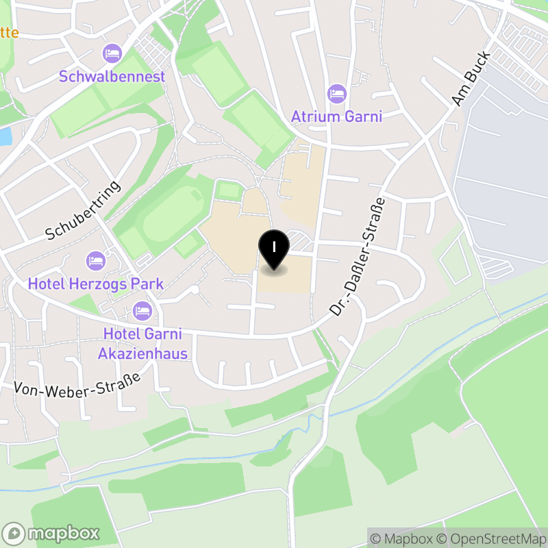 Kartenausschnitt:Fachschule für Heilerziehungspflege Herzogenaurach