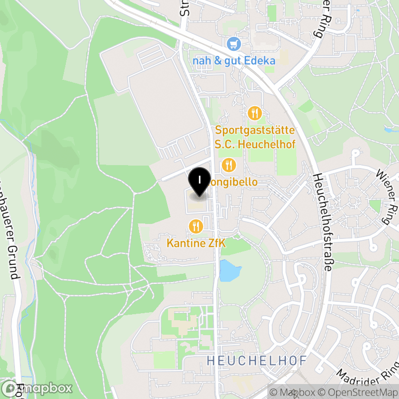 Kartenausschnitt:Dr. Maria-Probst-Schule, Fachschule für Heilerziehungspflege und -pflegehilfe Würzburg