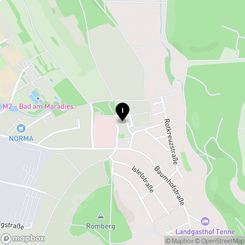 Kartenausschnitt:Berufsfachschule für Altenpflegehilfe Marktheidenfeld des Landkreises Main-Spessart