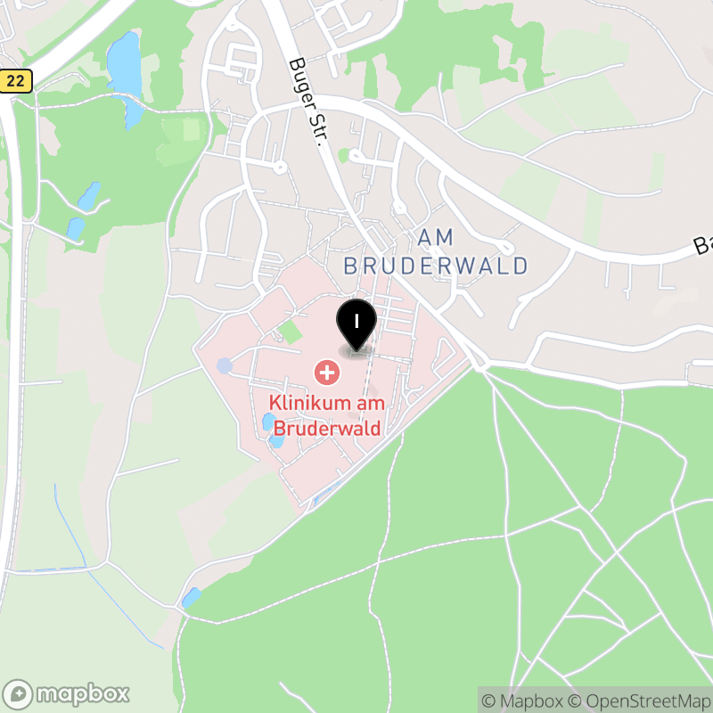 Kartenausschnitt:Bamberger Akademien für Gesundheits- und Pflegeberufe