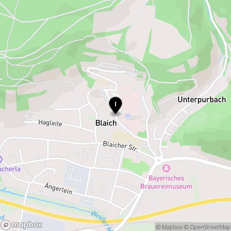 Kartenausschnitt:Berufsfachschule für Pflege am Klinikum Kulmbach der Schwesternschaft Nürnberg vom BRK e.V.