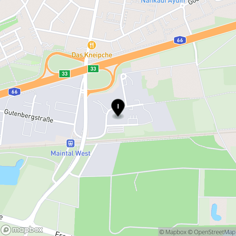 Kartenausschnitt:Bundesfachschule Kälte-Klima-Technik