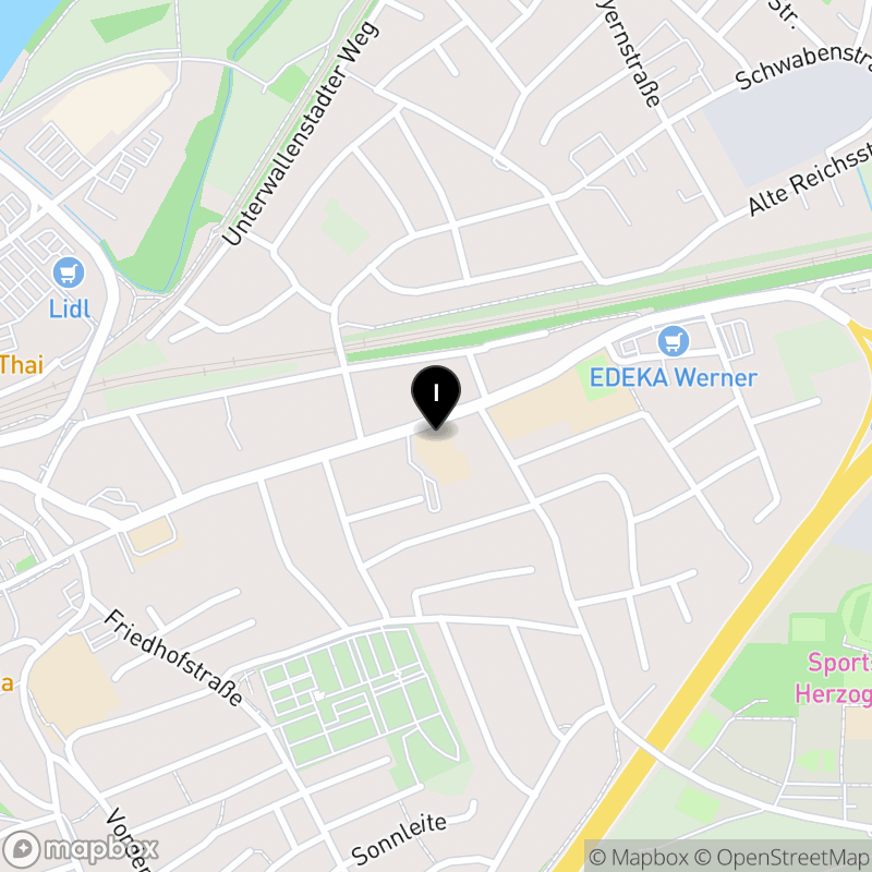 Kartenausschnitt:Staatl. Berufsfachschule für Flechtwerkgestaltung Lichtenfels