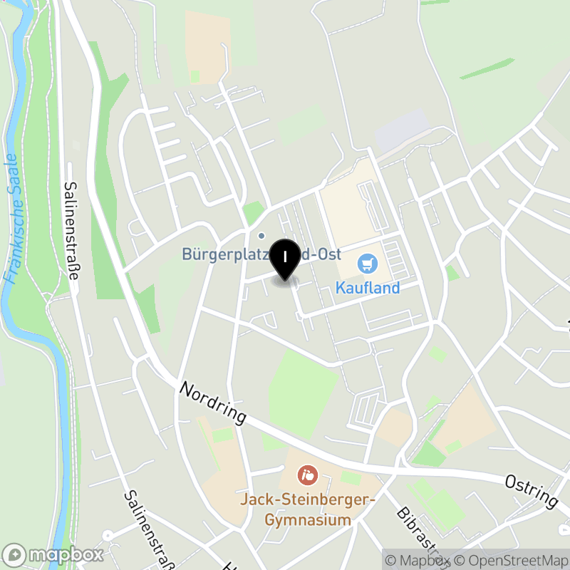 Kartenausschnitt:Berufsfachschule für Pflege (bfz)