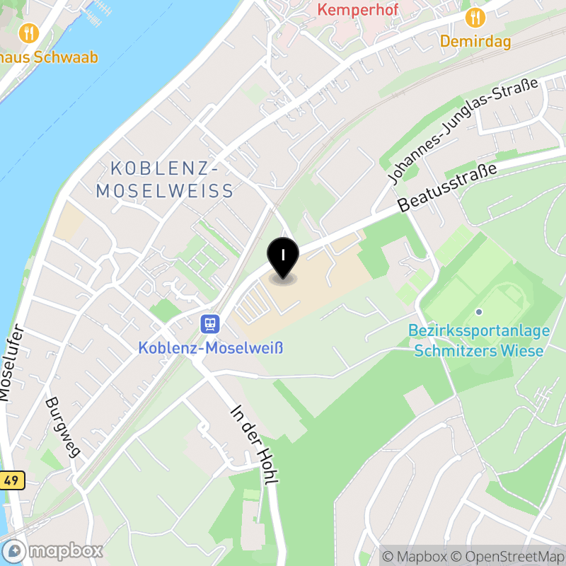 Kartenausschnitt: