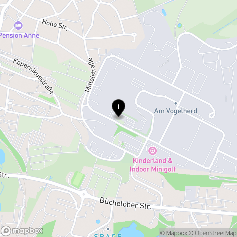 Kartenausschnitt:Fachschule und höhere Berufsfachschule Ilmenau der GAW gGmbH