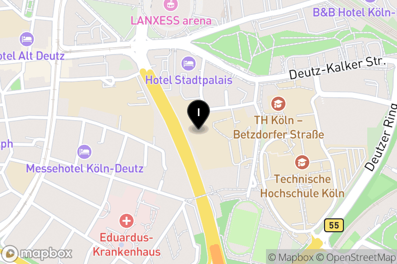 Kartenausschnitt: