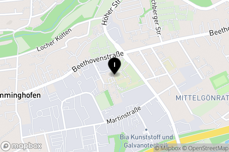 Kartenausschnitt: