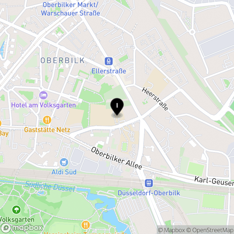 Kartenausschnitt:Berufskolleg Bachstraße