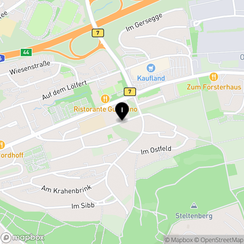 Kartenausschnitt:Berufskolleg Hagen Kaufmannsschule 2