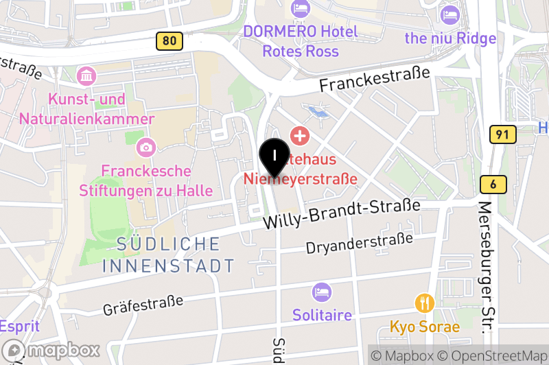 Kartenausschnitt: