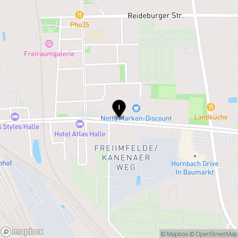 Kartenausschnitt:Berufsbildende Schulen Saalekreis Standort 2 &quot;Carl Wentzel&quot;