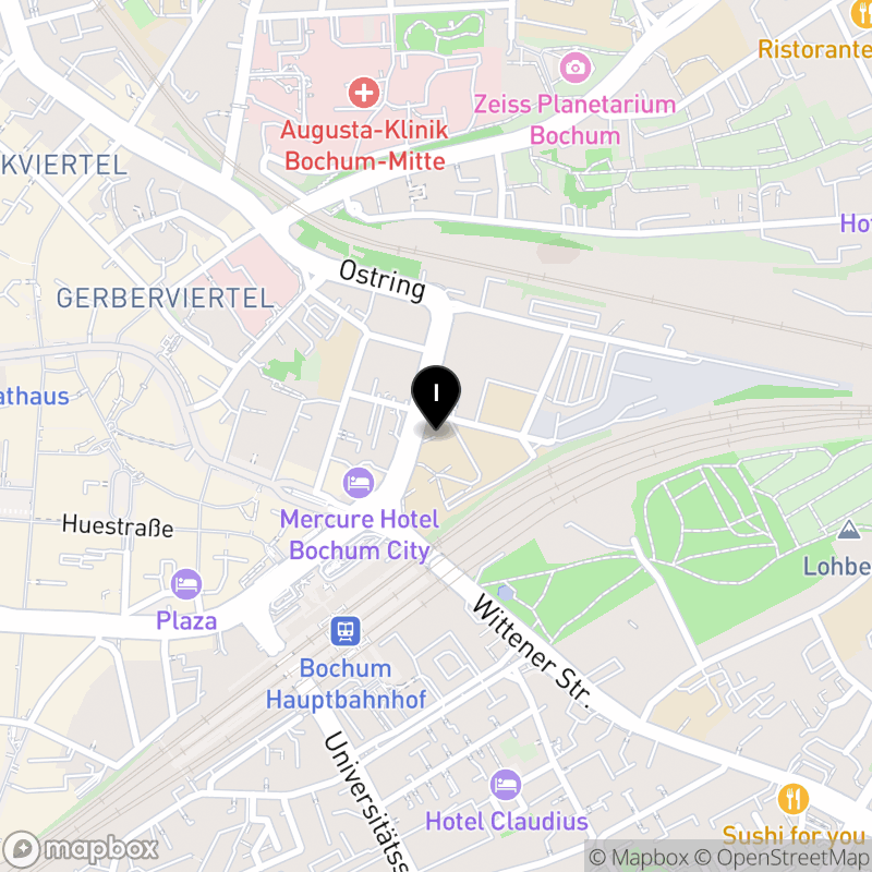 Kartenausschnitt:Berufskolleg Bochum Technische Berufliche Schule 1