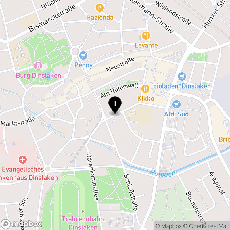 Kartenausschnitt:Berufskolleg Dinslaken