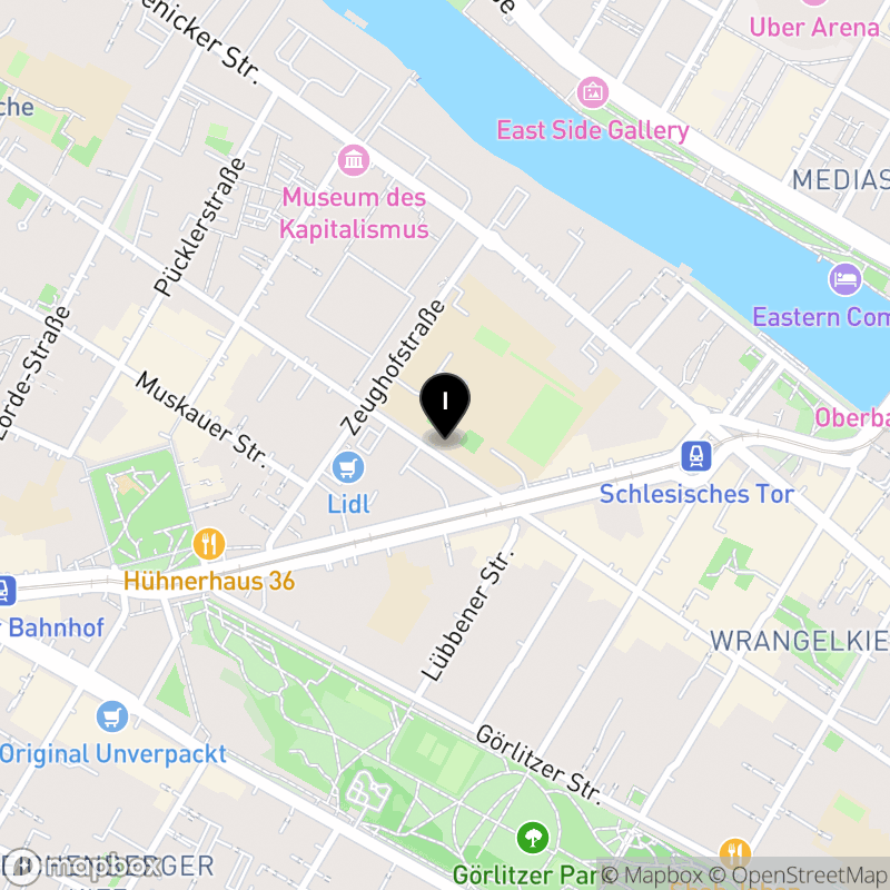 Kartenausschnitt:Oberstufenzentrum Handel 1