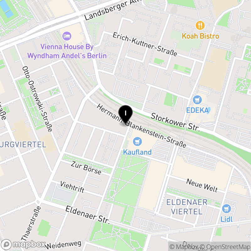 Kartenausschnitt:Schulcampus Prenzlauer Berg