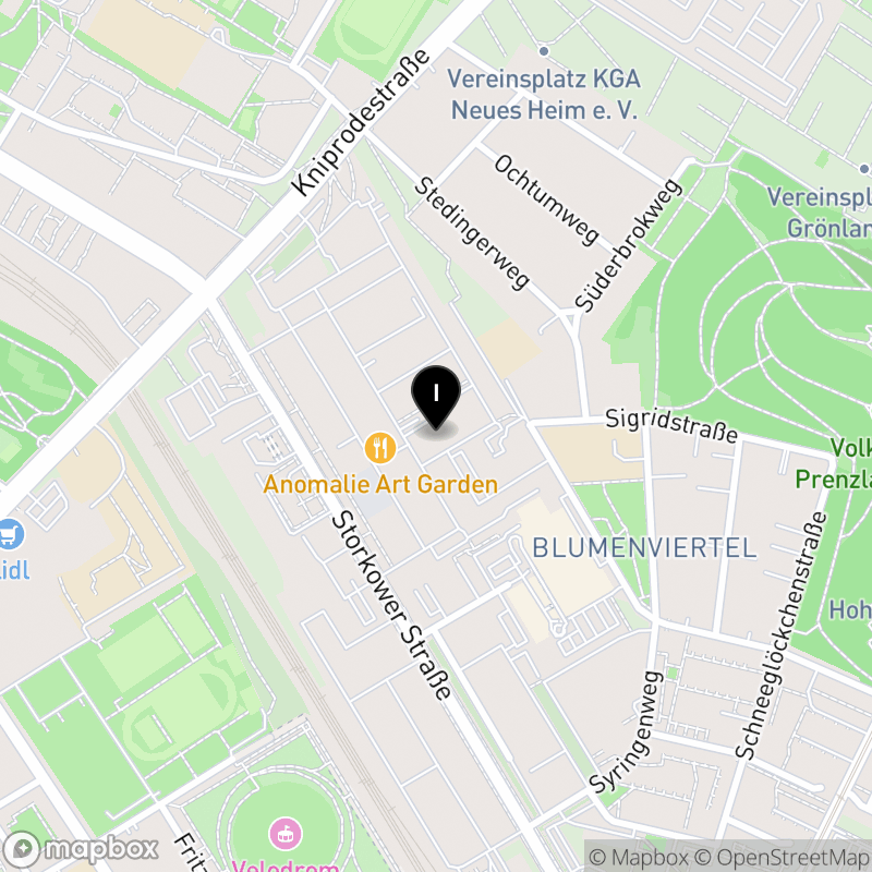 Kartenausschnitt:GPB-College gGmbH (Pankow)