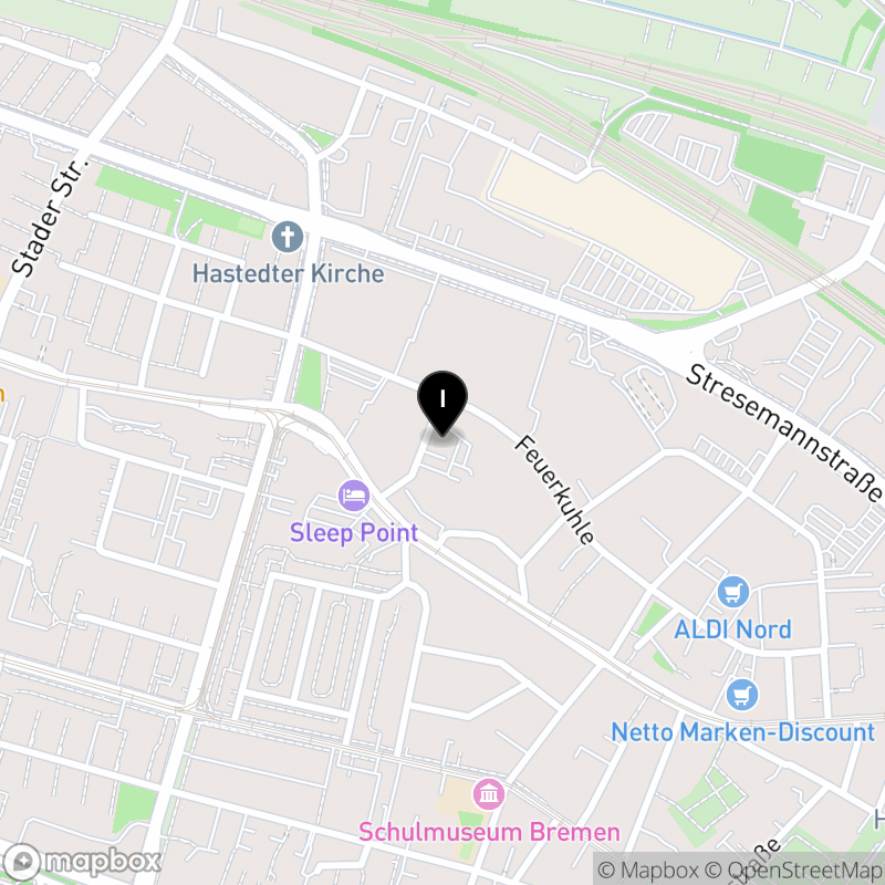 Kartenausschnitt:Fachschule für Sozialpädagogik, IBS Institut für Berufs- und Sozialpädagogik