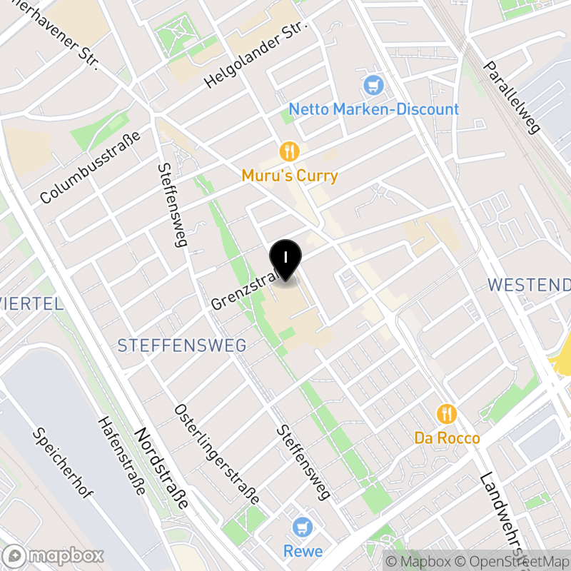 Kartenausschnitt:Schulzentrum Grenzstraße, Berufsbildende Schule für Wirtschaft und Verwaltung