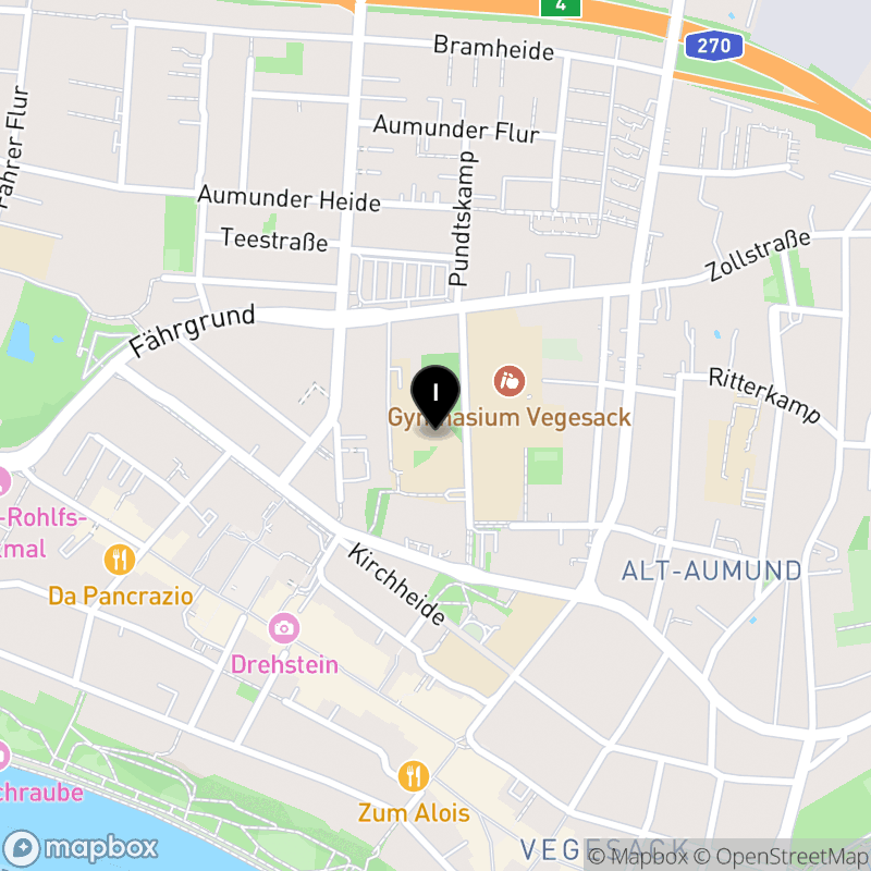 Kartenausschnitt:Schulzentrum Vegesack, Berufliche Schulen für Metall- und Elektrotechnik