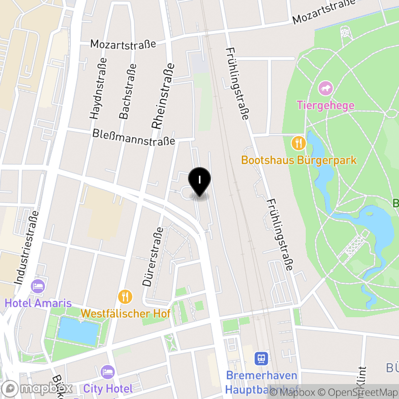 Kartenausschnitt:Schule für Altenpflege, apm Akademie für Pflegeberufe und Management, Niedersachsen gGmbH