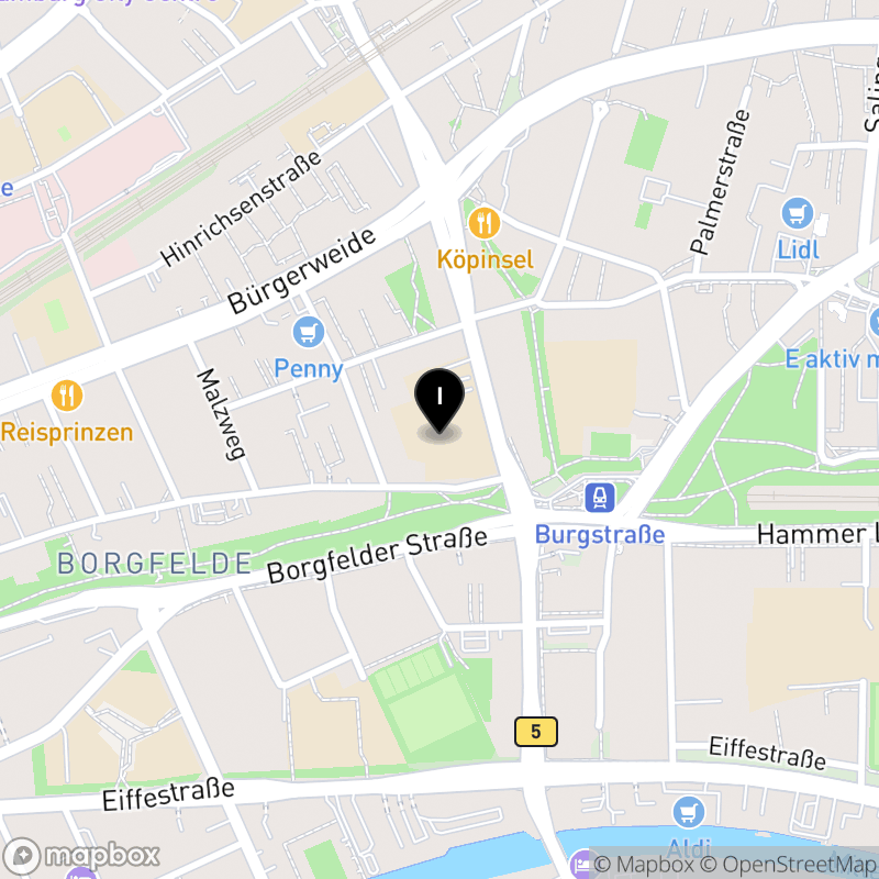 Kartenausschnitt: