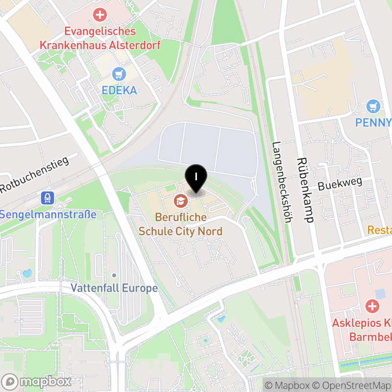 Kartenausschnitt:BS 28 - Berufliche Schule City Nord