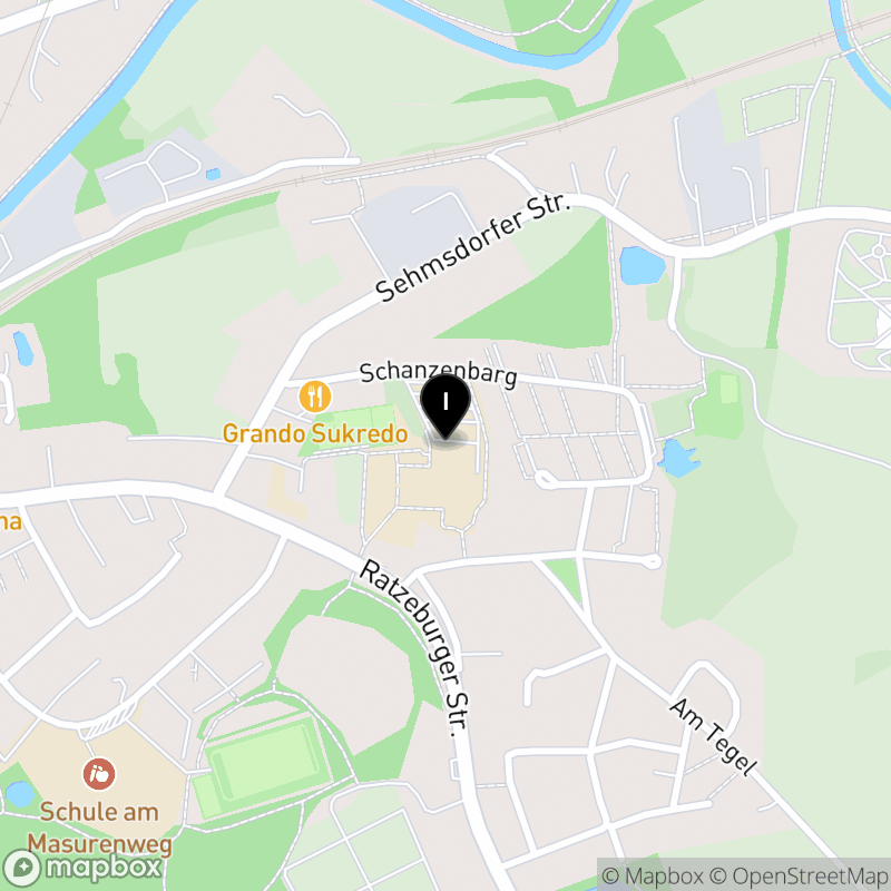 Kartenausschnitt:Berufliche Schule des Kreises Stormarn in Bad Oldesloe