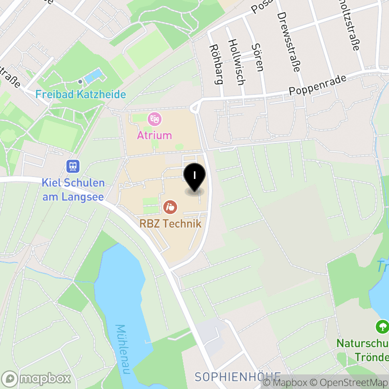 Kartenausschnitt:Regionales Berufsbildungszentrum Technik