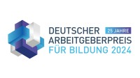 Logo Deutscher Arbeitgeberpreis für Bildung 2024 25 Jahre