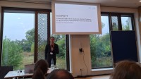 Dr. Daniel Schiffner vom DIPF beim OERinfo-Fachtag 2014