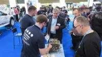 Auszubildende der Carl-Benz-Schule Gaggenau auf der Messe Mondial des Métiers