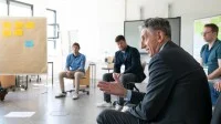 Pankraz Männlein beim Workshop auf der Fachtagung vom Pakt für berufliche Schulen