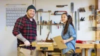 Gemeinsames Arbeiten in der Tischlerwerkstatt