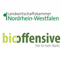 Logo Landwirtschaftskammer Nordrhein-Westfalen Biooffensive