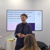 Anna van Meegen auf der Didacta