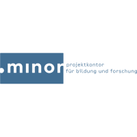 Das ist das Logo von Minor - Projektkontor für Bildung und Forschung.